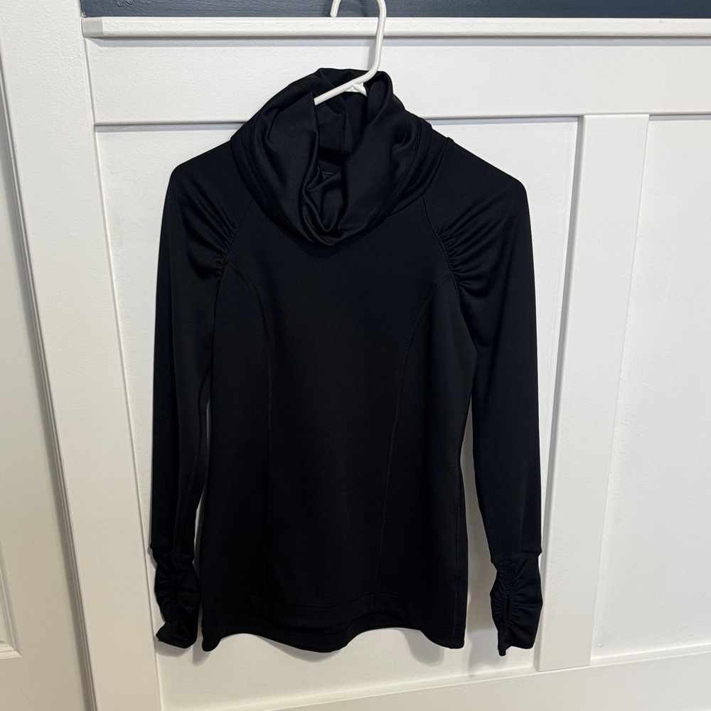 CALIA by Carrie Underwood Black Cowl Neck Top